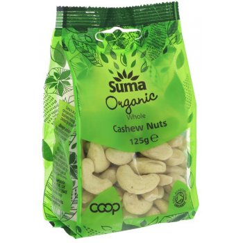 Suma Prepacks Organic Whole Cashews 125g