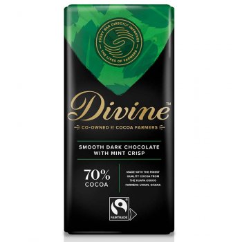 Divine Mint Dark Chocolate - 90g