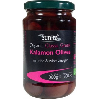 Sunita Organic Kalamata Olives  360g