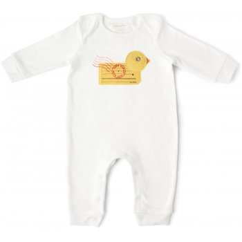 From Babies with Love Organic Duck Baby Grow