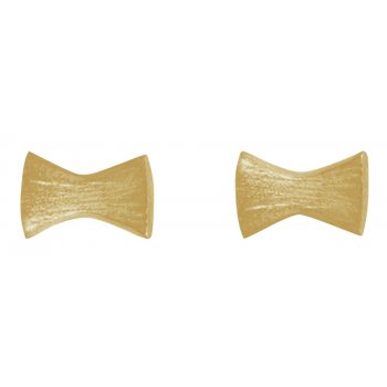 Kashka London Childrens Bows and Pins Gold Earrings