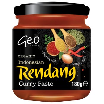 Geo Organics Indonesian Rendang Curry Paste - 180g