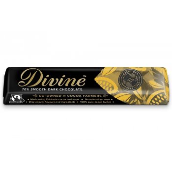 Divine 70 percent  Dark Chocolate Bar - 35g