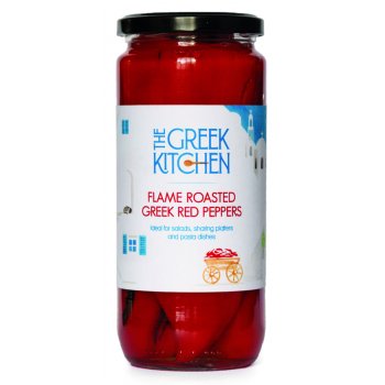The Greek Kitchen Flame Roasted Red Peppers - 360g