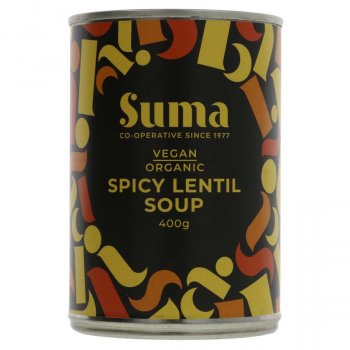 Suma Organic Soup - Spicy Lentil - 400g