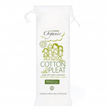 Simply Gentle Organic Cotton Pleat - 100g