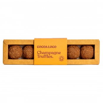 Cocoa Loco Handmade Champagne Truffles - Box of 6