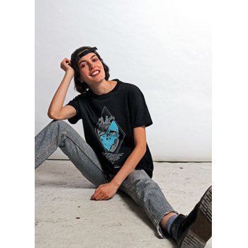 All Riot Alexander Solzhenitsyn Organic T-Shirt - Black