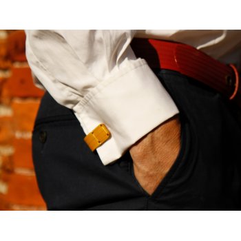 Elvis & Kresse Reclaimed Firehose Wraparound Cufflinks