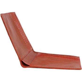 Elvis & Kresse Reclaimed Firehose Billfold Wallet - Red