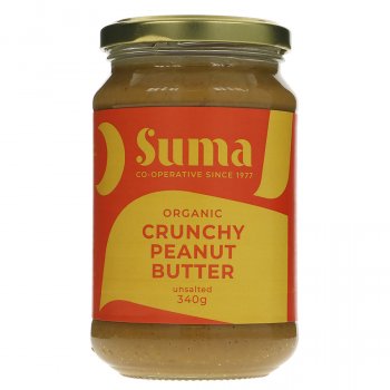 Suma Crunchy Peanut Butter (Unsalted) 340g