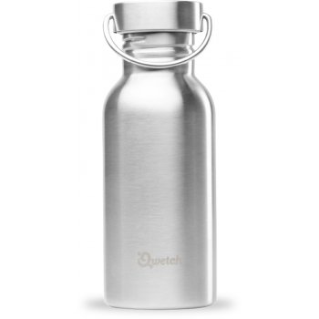 Qwetch Plastic Free Stainless Steel Reusable Water Bottle - 500ml