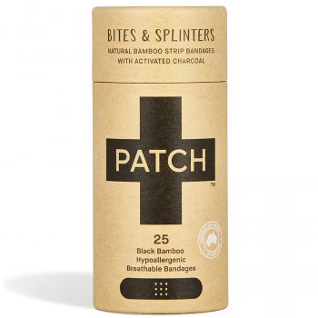 PATCH Activated Charcoal Bamboo Plasters - Tube of 25