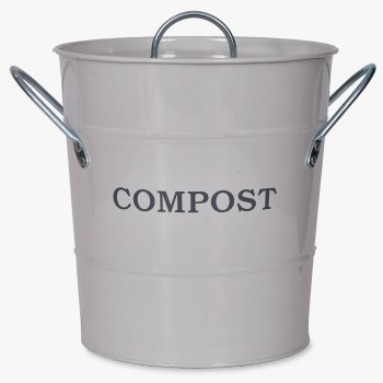 Compost Bucket 3.5L - Chalk