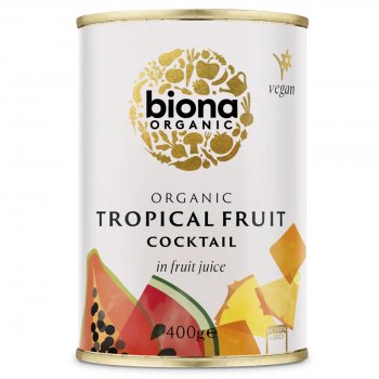 Biona Organic Tropical Fruit Cocktail - 400g