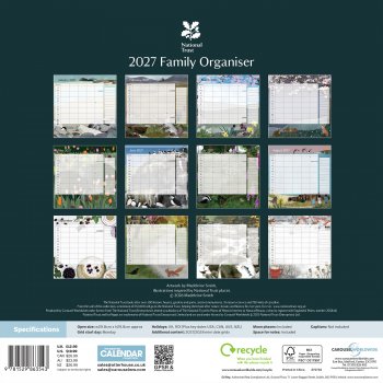 National Trust 2027 Family Organiser
