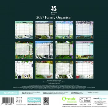National Trust 2027 Family Organiser