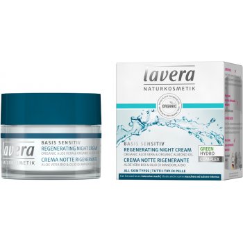 Lavera Basis Sensitiv Regenerating Night Cream - 50ml