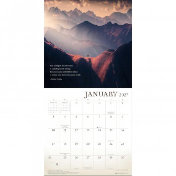 Wanderlust 2027 Wall Calendar