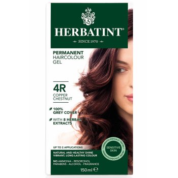 Herbatint Permanent Hair Dye - 4R Copper Chestnut - 150ml
