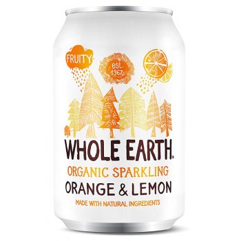 Whole Earth Sparkling Orange & Lemon Juice - 330ml