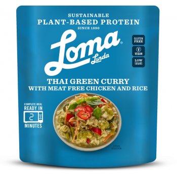 Loma Linda Thai Green Curry Ready Meal - 284g