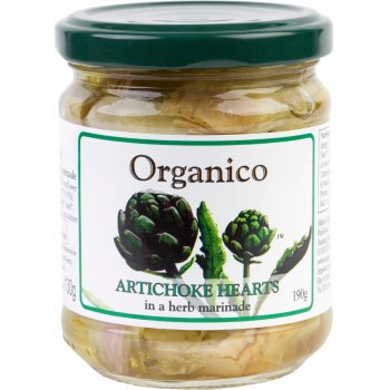 Organico Artichoke Hearts in a Herb Marinade - 190g