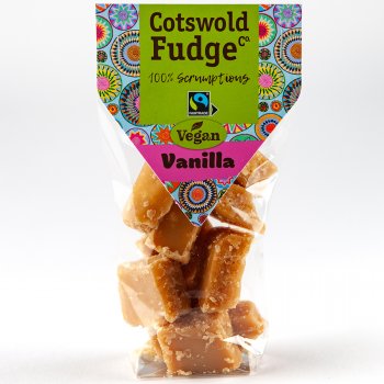 Cotswold Fudge Vegan Vanilla Fudge Bag - 150g