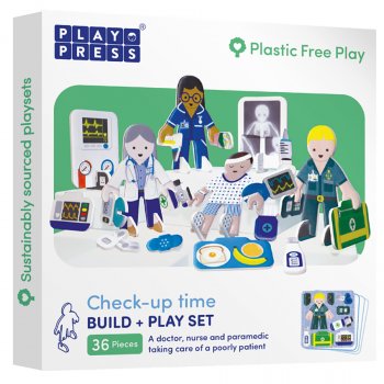 Play Press Toys Check-up Time Build and Play Set