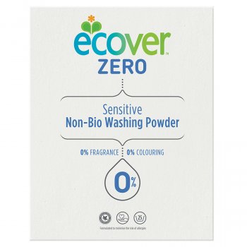 Ecover Zero Sensitive Non-Bio Washing Powder - 1.875kg - 25 Washes