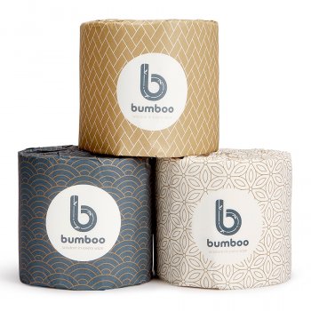 Bumboo Luxury Bamboo Toilet Paper - 48 Extra Long Rolls