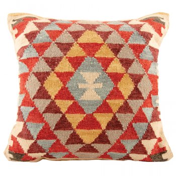 Khiva Handloom Kilim Large Cushion Cover - 60 x 60cm