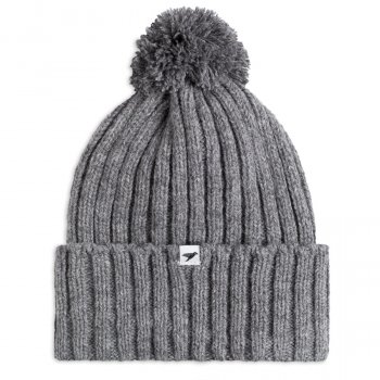 Trail Bobble Hat - Grey
