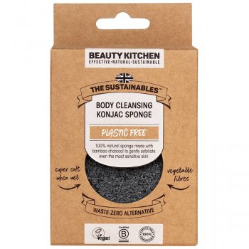 Beauty Kitchen The Sustainables Fragrance Free Body Cleansing Konjac Sponge