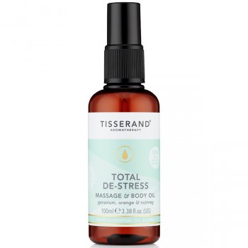 Tisserand Total De-Stress Massage & Body Oil - 100ml