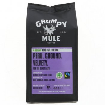 Grumpy Mule Peru Femenino Ground Coffee -  227g