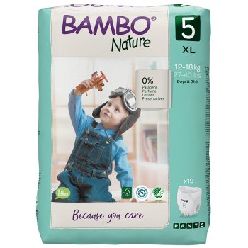 Bambo Nature Training Pants - Junior - Pack of 19