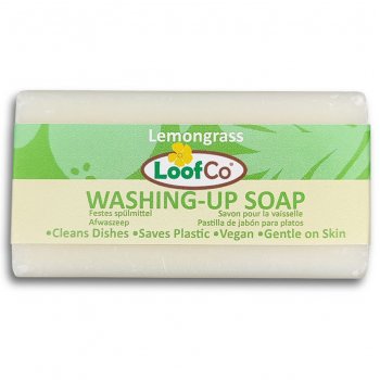 Loofco Lemongrass Washing Up Soap Bar - 100g