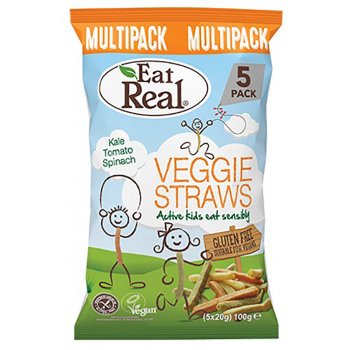 Eat Real Kiddies Straws Multipack - 5 pack