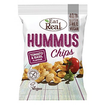 Eat Real Tomato Basil Hummus Chips - 135g
