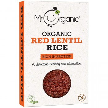 Mr Organic Red Lentil Rice - 250g