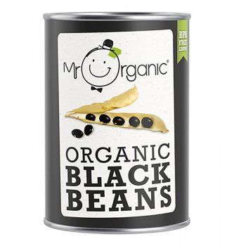 Mr Organic Black Beans - 400g