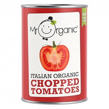 Mr Organic Chopped Tomatoes - 400g