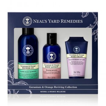 Neals Yard Remedies Geranium & Orange Gift Set