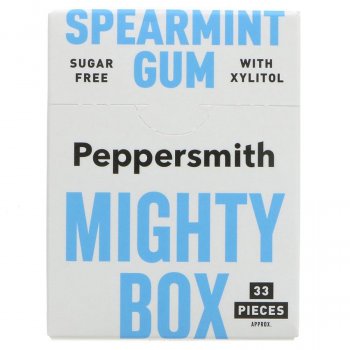 Peppersmith Spearmint Chewing Gum - Big Pack - 50g