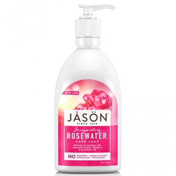 Jason Rosewater Liquid Hand Soap - 473ml