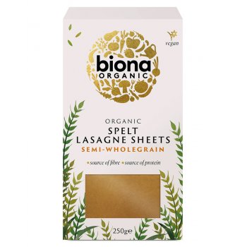 Biona Organic Spelt Lasagne Pasta Sheets - 250g