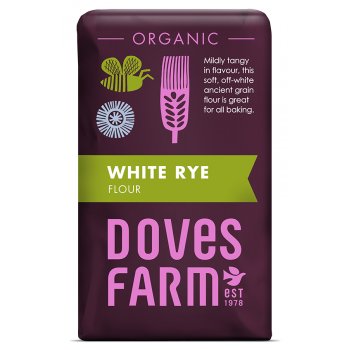 Doves Farm Organic White Rye Flour - 1kg