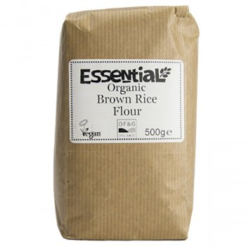 Essential Trading Organic Stoneground Brown Rice Flour - 500g