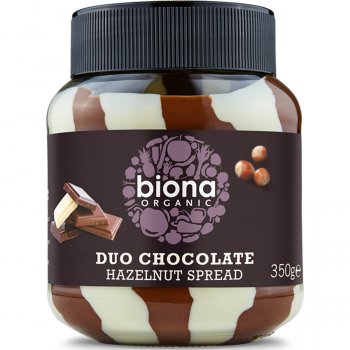 Biona Organic Duo Chocolate Hazelnut Spread - 350g
